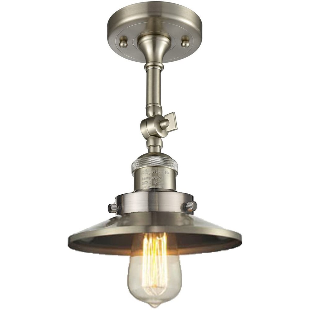 Innovations 201F-SN-M2-LED LED Semi-Flush Mount