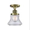 Innovations 517-1CH-AB-G194-LED 1 Light Vintage Dimmable LED Flush Mount, Antique Brass view 1