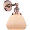 Innovations 201F-AC-G171-LED LED Semi-Flush Mount from Franklin Restoration Collection view 3