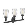 Innovations 205-BK-G172 Three Light Bath Vanity from Franklin Restoration Collection view 2