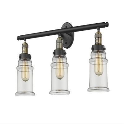 Innovations 205-BAB-G182 Three Light Bath Vanity from Franklin Restoration Collection