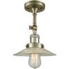 Innovations 201F-AB-G2-LED LED Semi-Flush Mount from Franklin Restoration Collection view 1