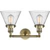 Innovations 208-AB-G44 2 Light Bathroom Fixture, Antique Brass view 2