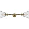 Innovations 208-AB-G44 2 Light Bathroom Fixture, Antique Brass view 4