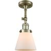 Innovations 201F-AB-G61-LED LED Semi-Flush Mount, Antique Brass view 1