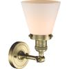 Innovations 201F-AB-G61-LED LED Semi-Flush Mount, Antique Brass view 4