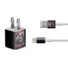 Skinit Decal Skin Compatible with iPhone Charger (5W USB) - Officially Licensed NFL Denver Broncos Running Back Design view 1