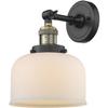 Innovations INNO201F-BAB-G71-LED LED Semi-Flush Mount, Black Antique Brass view 1