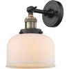 Innovations INNO201F-BAB-G71-LED LED Semi-Flush Mount, Black Antique Brass view 3