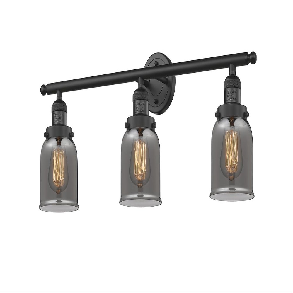 Innovations 205-BK-G53 Three Light Bath Vanity from Franklin Restoration Collection
