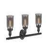 Innovations 205-BK-G53 Three Light Bath Vanity from Franklin Restoration Collection view 2