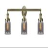 Innovations 205-AB-S-G53 3 Light Adjustable Bathroom Fixture, Antique Brass view 1