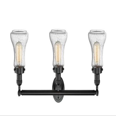 Innovations 205-OB-S-G194-LED 3 Light Vintage Dimmable LED Adjustable Bathroom Fixture, Oil Rubbed Bronze