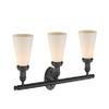 Innovations 205-BK-G61 Three Light Bath Vanity from Franklin Restoration Collection view 2
