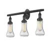 Innovations 205-BK-G194 Three Light Bath Vanity from Franklin Restoration Collection view 1