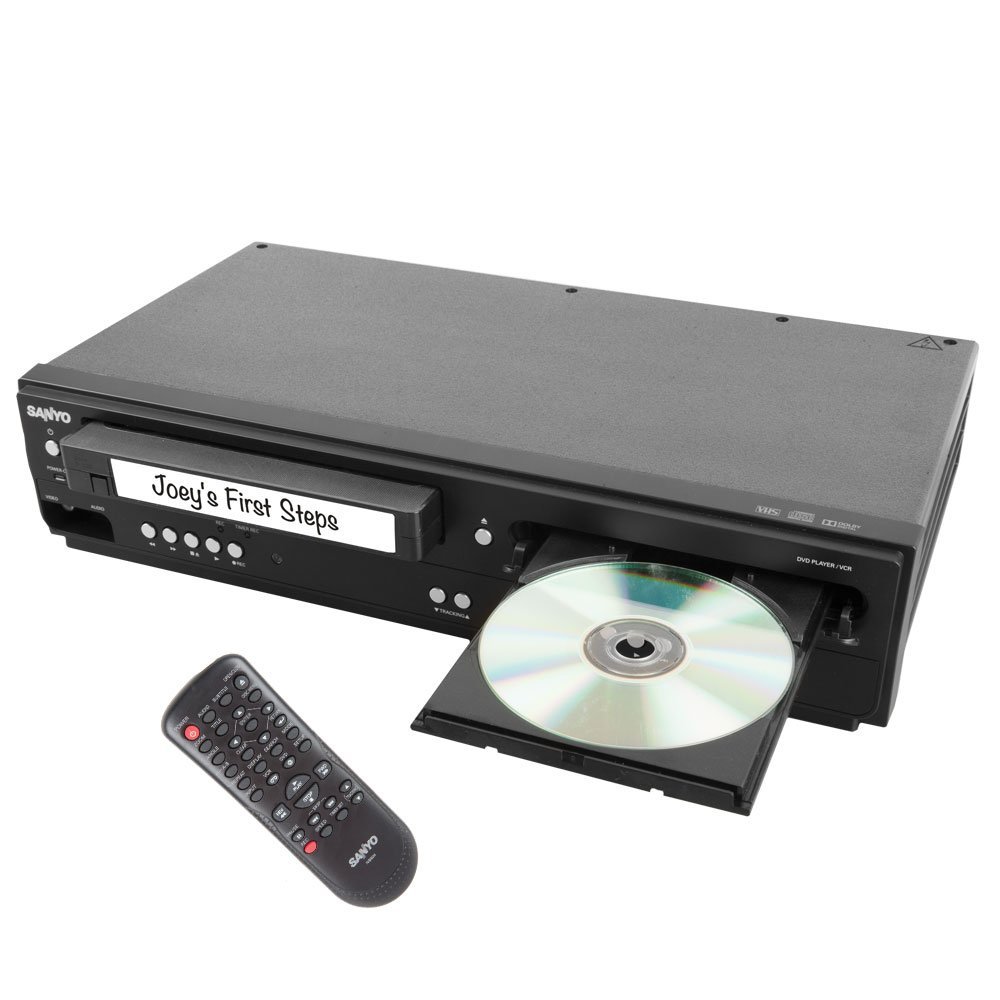 Sanyo FWDV225F DVD/VCR Player With Line-In Recording