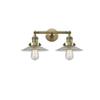 Innovations 208-AB-G2-LED 2 Light Vintage Dimmable LED Bathroom Fixture, Antique Brass view 1