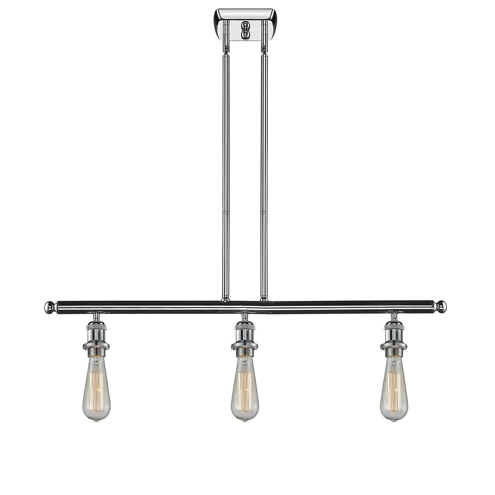 Innovations 516-3I-PC-LED 3 Island Light Vintage Dimmable LED, Polished Chrome