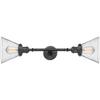 Innovations 208-OB-G44-LED 2 Light Vintage Dimmable LED Bathroom Fixture, Oil Rubbed Bronze view 4