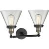 Innovations 208-BAB-G42 2 Light Bathroom Fixture, Black Antique Brass view 2