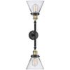 Innovations 208-BAB-G42 2 Light Bathroom Fixture, Black Antique Brass view 3