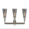 Innovations 205-SN-S-G63-LED 3 Light Vintage Dimmable LED Adjustable Bathroom Fixture, Brushed Satin Nickel view 1