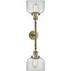 Innovations 208-AB-G72 2 Light Bathroom Fixture, Antique Brass view 1