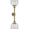 Innovations 208-AB-G72 2 Light Bathroom Fixture, Antique Brass view 3