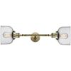 Innovations 208-AB-G74-LED 2 Light Vintage Dimmable LED Bathroom Fixture, Antique Brass view 4