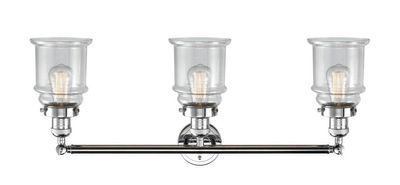 Innovations 205-PC-S-G182-LED 3 Light Vintage Dimmable LED Adjustable Bathroom Fixture, Polished Chrome