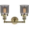 Innovations 208-AB-G53-LED 2 Light Vintage Dimmable LED Bathroom Fixture, Antique Brass view 2