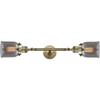 Innovations 208-AB-G53-LED 2 Light Vintage Dimmable LED Bathroom Fixture, Antique Brass view 4