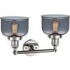 Innovations 208-PN-G73-LED 2 Light Vintage Dimmable LED Bathroom Fixture, Polished Nickel view 2