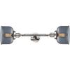 Innovations 208-PN-G73-LED 2 Light Vintage Dimmable LED Bathroom Fixture, Polished Nickel view 4