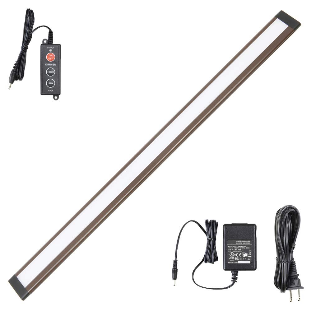 Lightkiwi G5421 Dunn 20 Inch Warm White Modular LED Under Cabinet Lighting - Basic Kit (1 Panel)