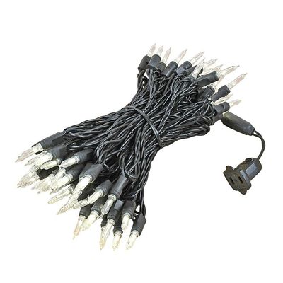 Novelty Lights Vintage Style T5 Warm White LED Christmas Lights, 35 Feet