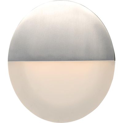 ET2 Lighting Alumilux 2-Light Outdoor Wall Sconce | Satin Aluminum Finish | Aluminum Construction | Architectural Exterior Wall Lantern for Front Porches | Wet Location Rated | E41280-SA