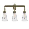 Innovations 205-AB-S-G44 3 Light Adjustable Bathroom Fixture, Antique Brass view 2