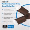 NICOR Lighting 150W Bronze Double Cylinder Adjustable Security Flood Light (11728) view 4