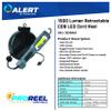 Alert ProReel 5030AM Retractable Cord Reel w/LED Work Light | 30' - 16/3 SJTOW Task Light Cord | 14W LED Shop Light Provides 1500 Lumens | Grounded Outlet with On/Off Handle Switch view 2