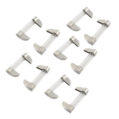 Aexit 10 Pcs Amplifier Installation 60V 60A 8mm x 37mm 8x37mm Marine Boat Glass Fast Blow Tube Fuses Fuses BGC60