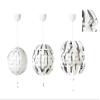 IKEA Ps 2014 Pendant Lamp, White, Silver Color 003.114.98 view 4