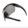 Crosshair Eyeshield - Black Frame - Smoke Gray Lens view 1