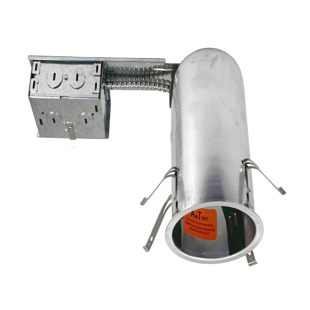NICOR Lighting 4 inch IC-Rated and Airtight Remodel Housing (19005AR)