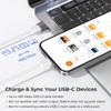 Basesailor USB to USB C Adapter for iPhone 17 Pro Max,16 15 Charger Adapter 2Pack,Type C Female to USBA Male Converter for Apple Watch iWatch S11 S10 SE,AirPods Pro 3 4,iPad mini 7 6 Air 5,Samsung S25 view 4