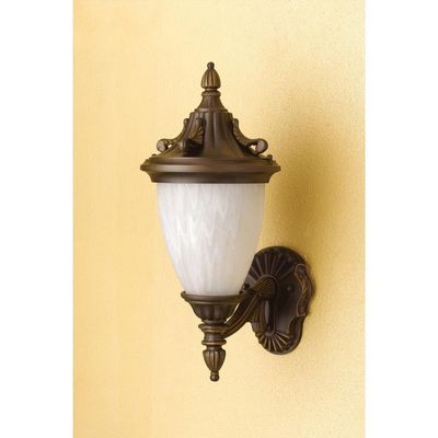 Cal Lighting OL-138WU-OB Transitional 120V,E27,100W Max,7 X 16 X 9,Alumin in Bronze/Dark Finish,