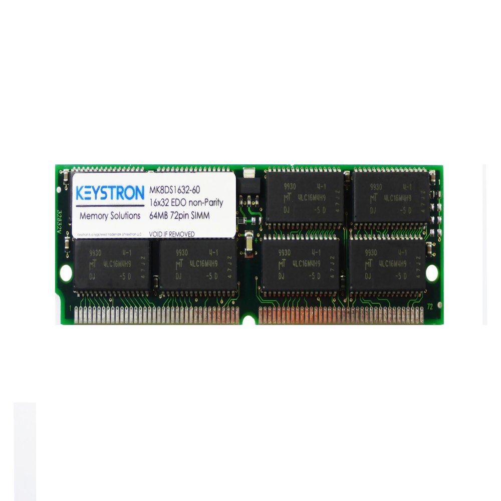 64MB EDO SIMM 60ns 72-pin RAM Memory for E-mu esi-2000 esi-4000 E6400 (Ultra) E5000 (Ultra) E-Synth (Keys & Ultra) E-4K (E4K) E4X Turbo