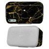 MightySkins Skin Compatible with Google Home Max - Black Gold Marble | Protective, Durable, and Unique Vinyl Decal wrap Cover | Easy to Apply | Made in The USA view 1