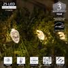Pinecone LED Christmas Lights Warm White Fun Party Lights, Patio Lights String, LED Garden Christmas Lights, Holiday Christmas Tree Lights, LED Lights Party Christmas (1 Pack of 25 Pinecone Lights) view 2