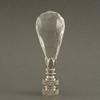 LOT OF 10... NICKEL-PLATED 6-PRONG FINIAL BASES - MAKE YOUR OWN view 3